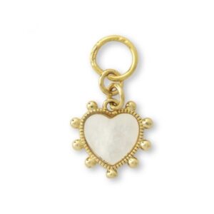 Heart Charm - gold