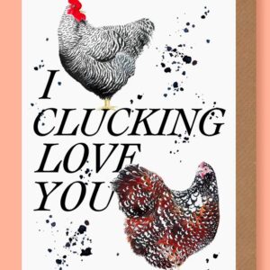 Card - chicken love