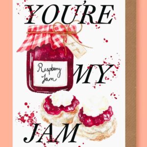 Card - you're my jam
