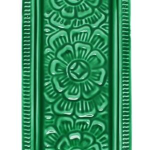 Enamel tray - dark green