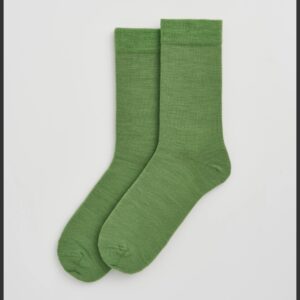Merino wool socks - grass green