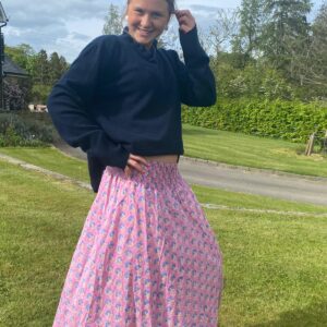 Popsta Maxi skirt - Polly Pink
